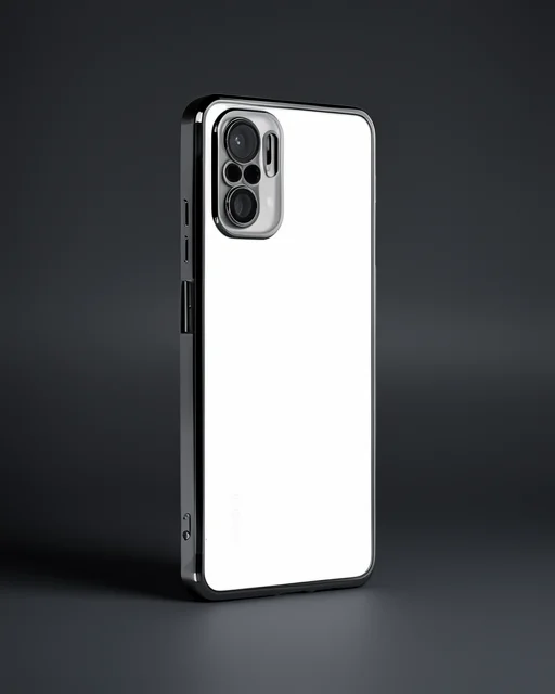 Xiaomi Redmi Note 10 Kılıf Razer Lensli Silikon - Siyah