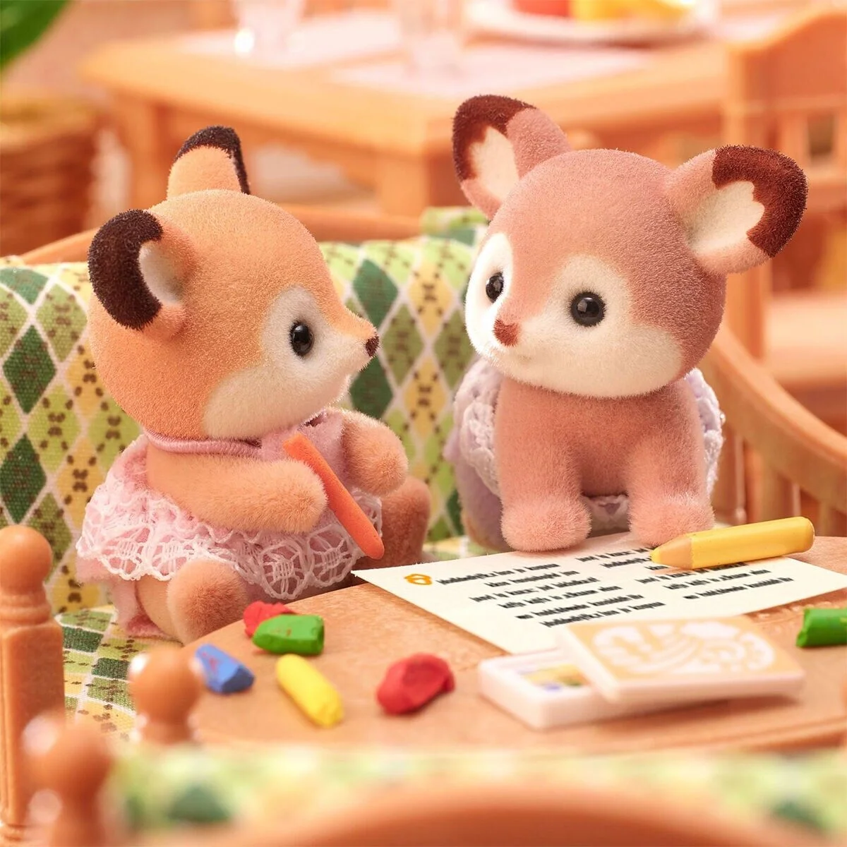 5800 Sylvanian Families Geyik İkizler +3 yaş görsel 4