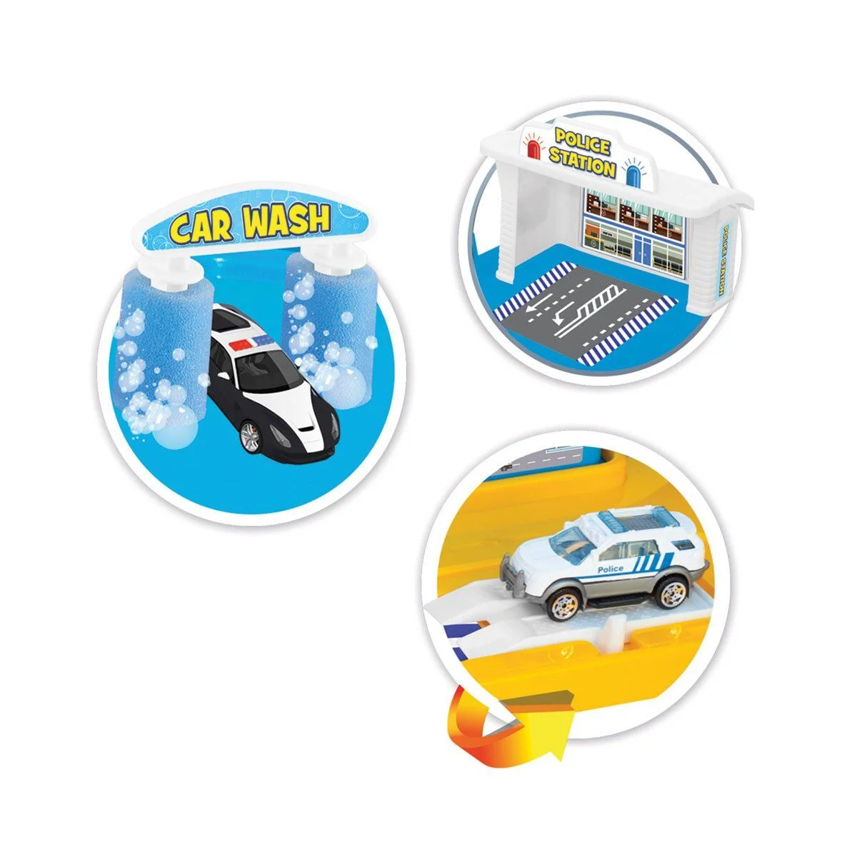 03371 Polis İstasyon Garaj Seti görsel 4