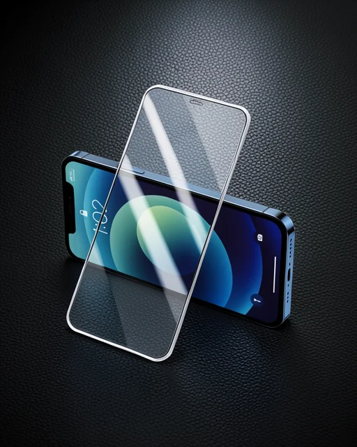 Apple İphone 15 Pro 3d Antistatik Cam Ekran Koruyucu