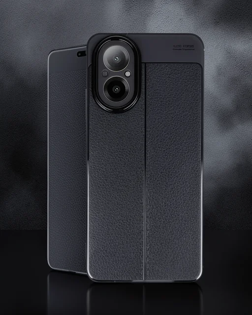 Realme 12 Lite Kılıf Auto Focus Kapak - Siyah