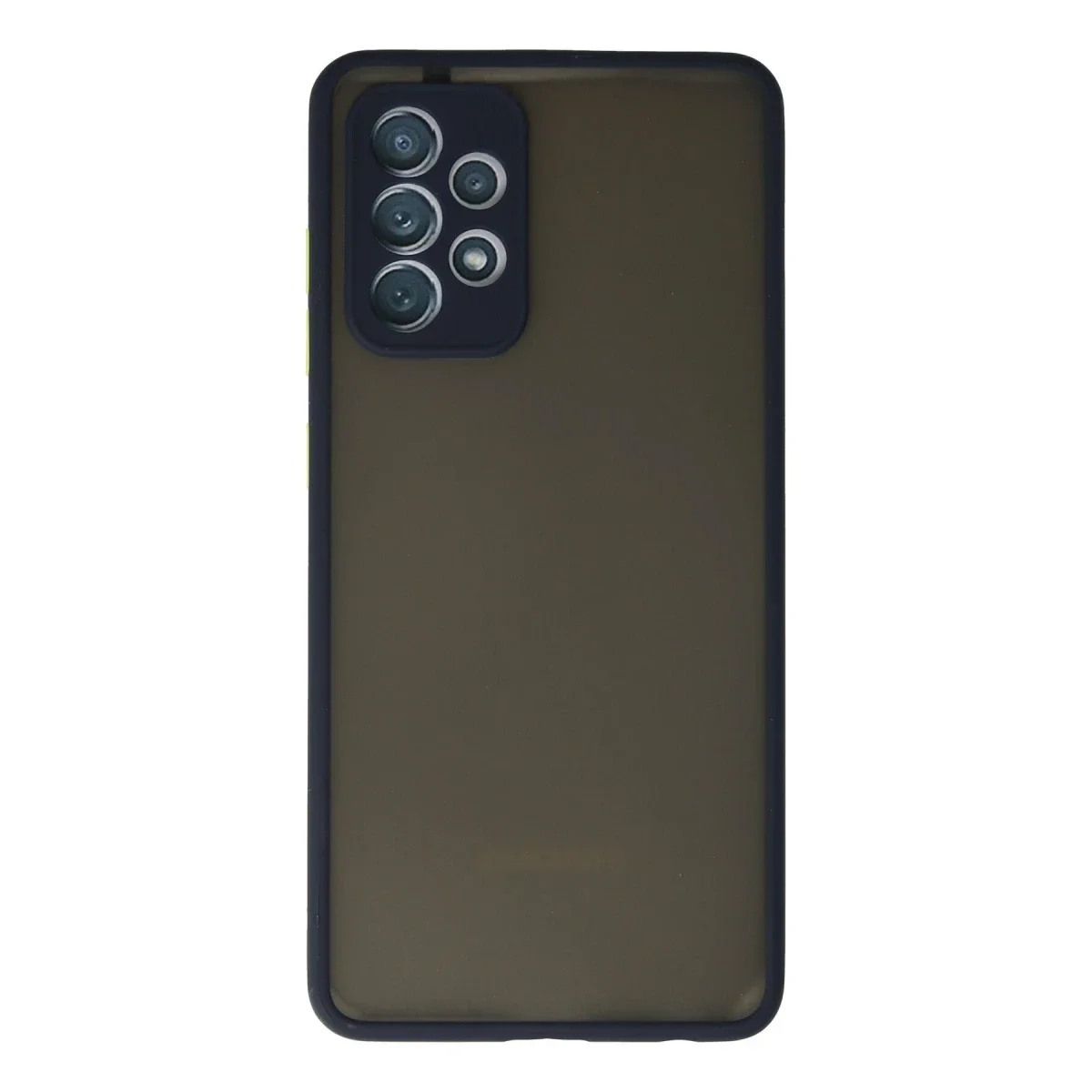 Samsung Galaxy A52 Kılıf Montreal Silikon Kapak - Lacivert