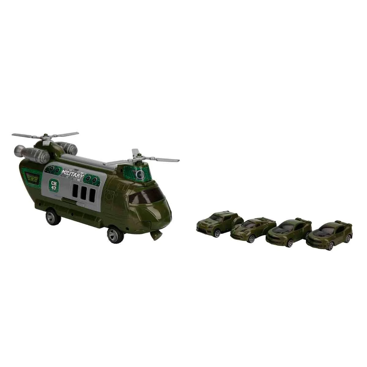 4782 Sun-ryl-mxx-garaj Set Polis Ambulans Asker Taşıyıcı Helikopter Arb 3R görsel 4