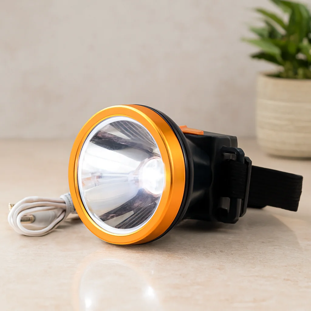 30W Şarjlı Kafa Lambası (USB & Type-C)
