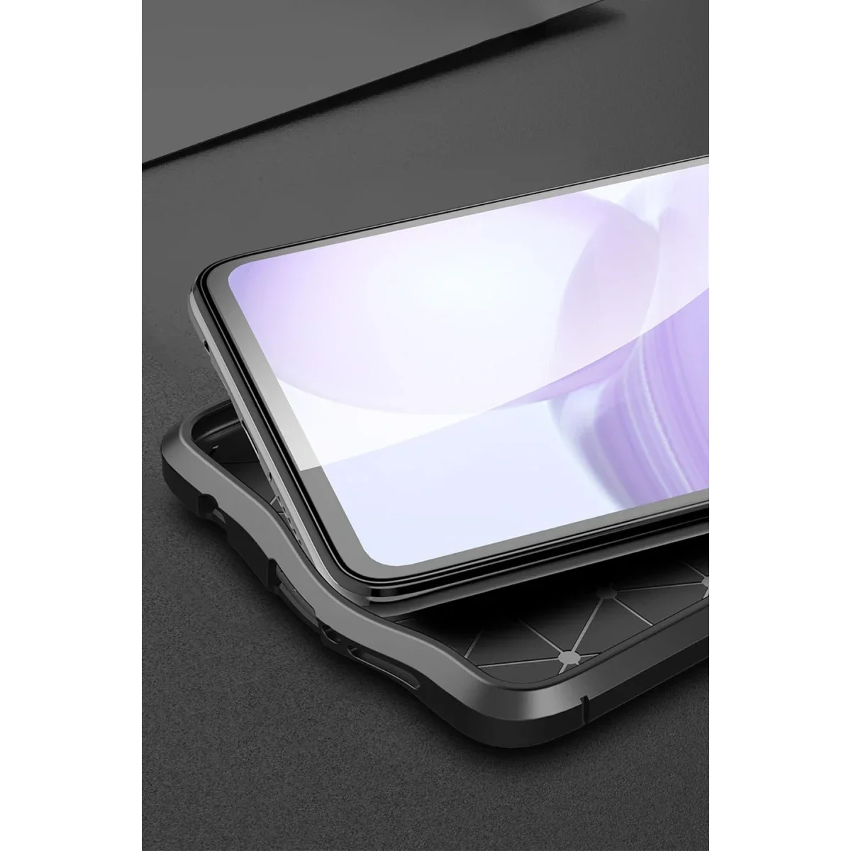 Xiaomi Pocophone X3 Kılıf Auto Focus Kapak - Kırmızı görsel 3