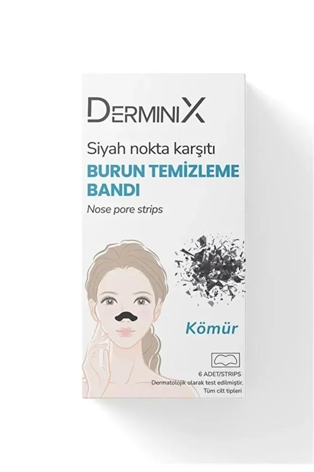Siyah Nokta Karşıtı Burun Bandı - Kömür