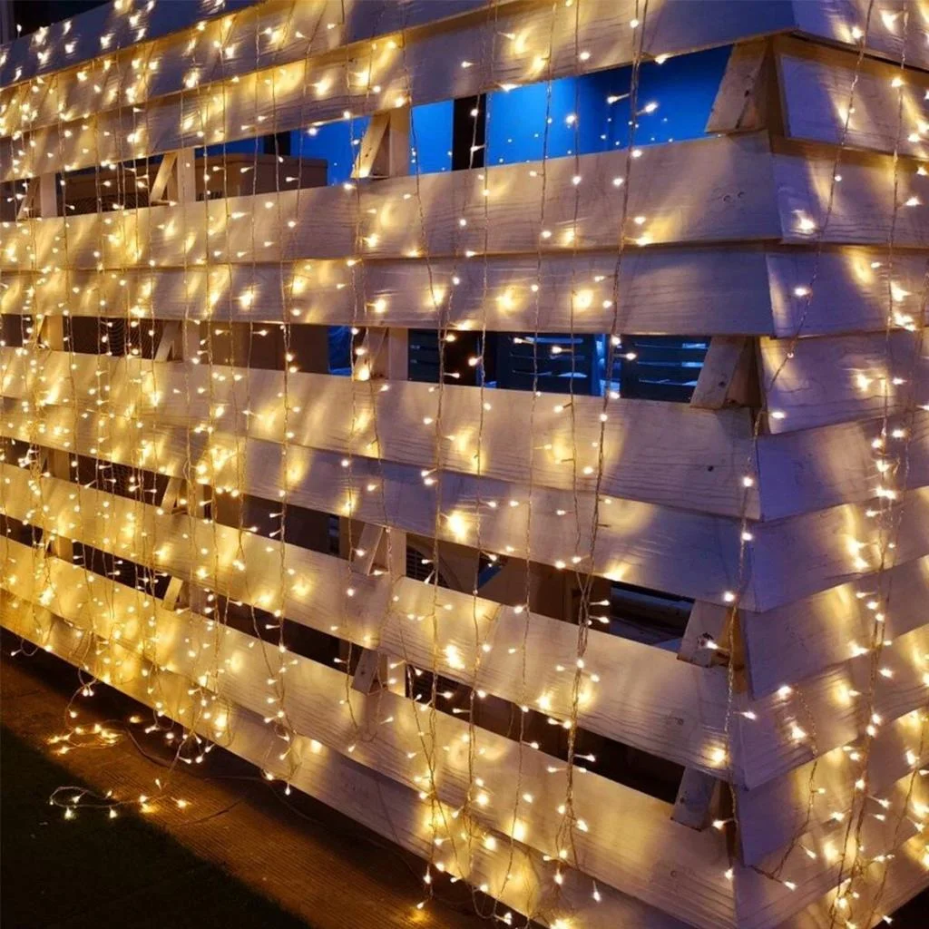 2x2 Metre 320 Led 8 Fonskiyonlu Dekoratif Led Günışığı Perde (adet fiyatıdır) görsel 3