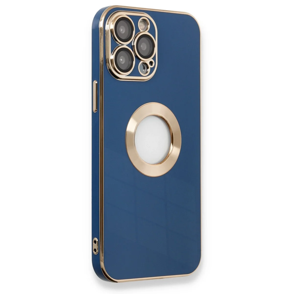 Apple İphone 14 Pro Max Kılıf Store Silikon - Mavi