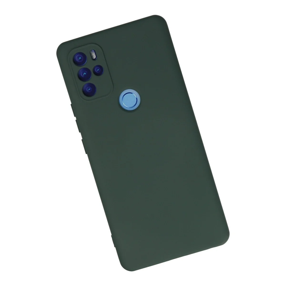 General Mobile Gm 21 Pro Kılıf Nano İçi Kadife Silikon - Koyu Yeşil görsel 3