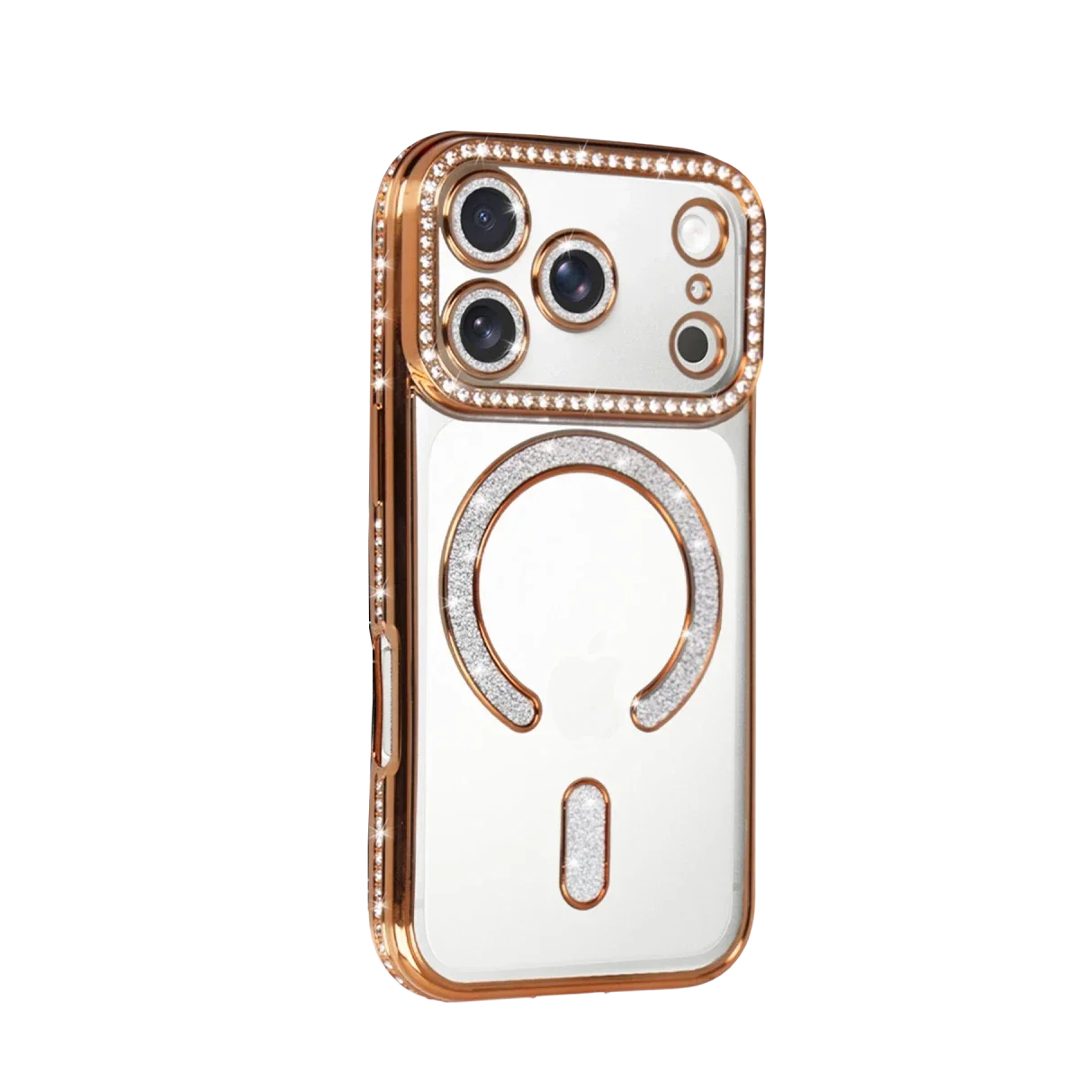 Apple iPhone 17 Pro Joke Simli Magneticsafe Kılıf - Turuncu görsel 2