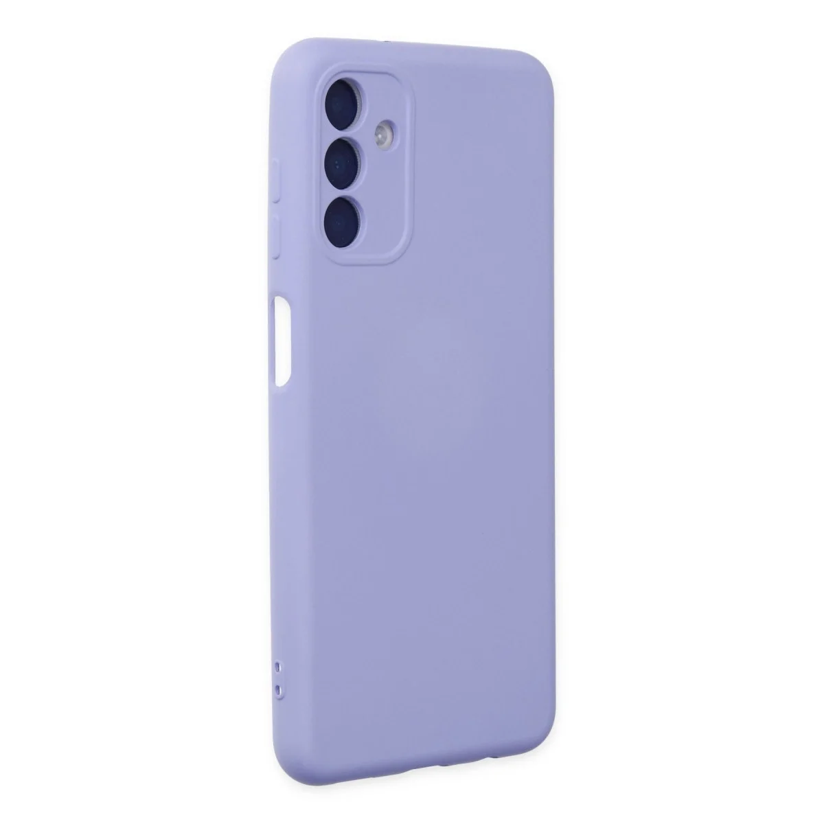 Samsung Galaxy A04s Kılıf Nano İçi Kadife Silikon - Lila görsel 2