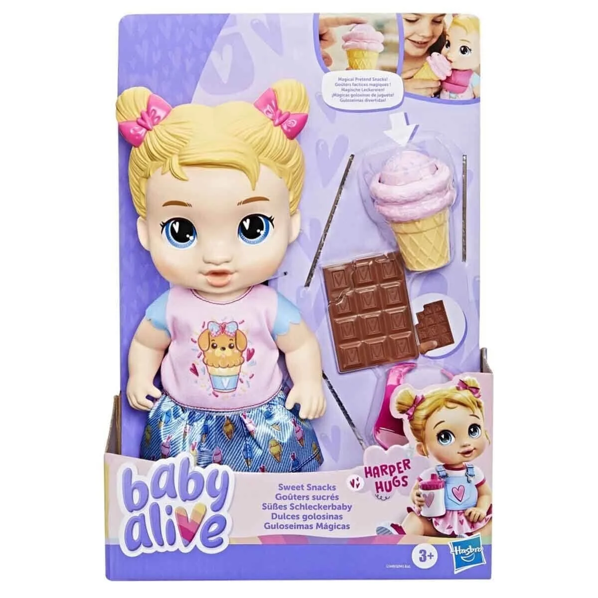 G1449 Baby Alive Tatlı Atıştırmalık Zamanı görsel 5