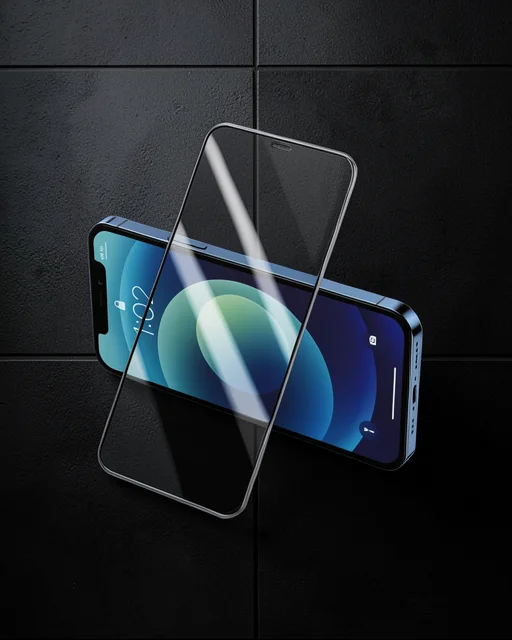 Apple İphone 7 Plus 3d Antistatik Seramik Nano Ekran Koruyucu - Siyah