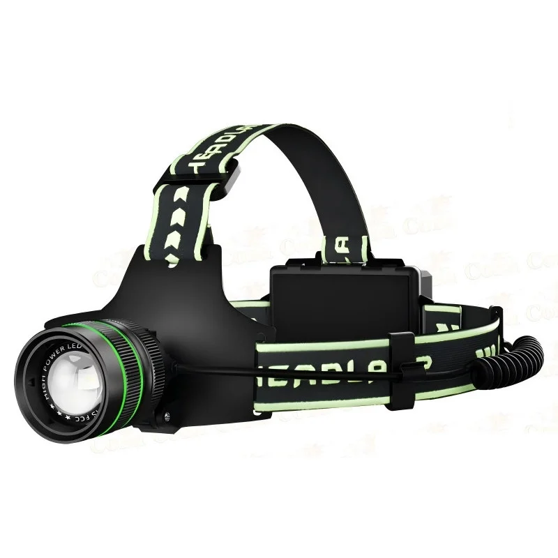 BD-9 60W TG + SMD LED Alüminyum Alaşımlı Zoomlu Type-C Şarjlı Sensörlü Kafa Feneri