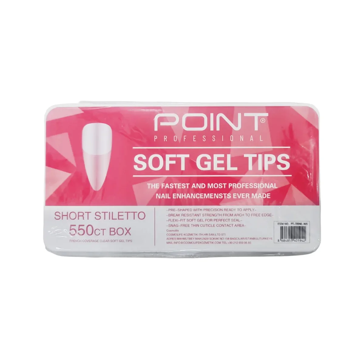 Jel Tips Profesyonel Protez Tırnak - 905