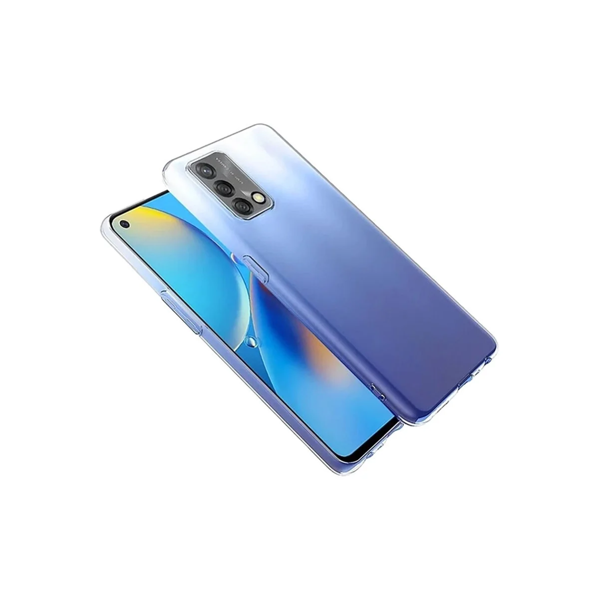 Oppo A74 4g Kılıf Lüx Şeffaf Silikon görsel 5