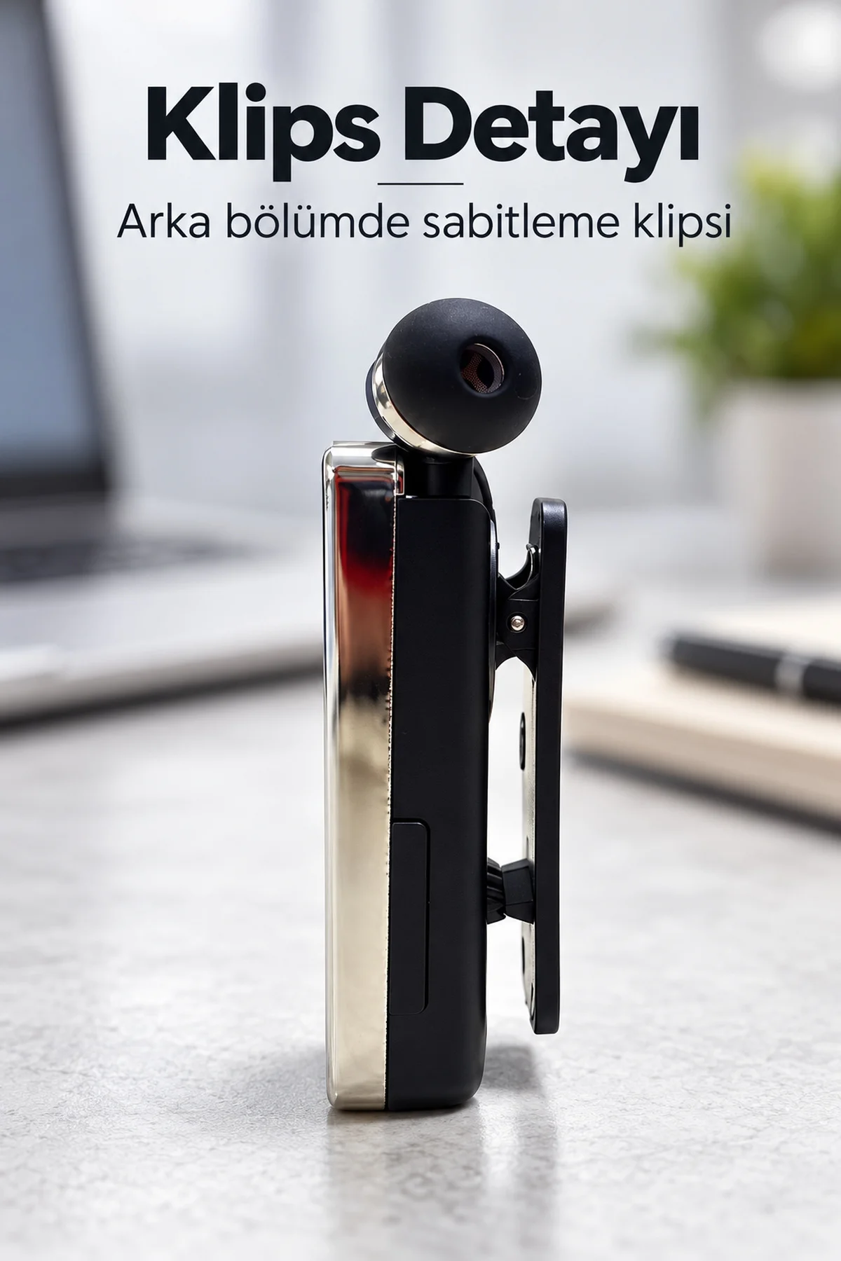 Müzik ve Görüşme İçin Dijital Ekranlı Bluetooth Kulaklık görsel 5