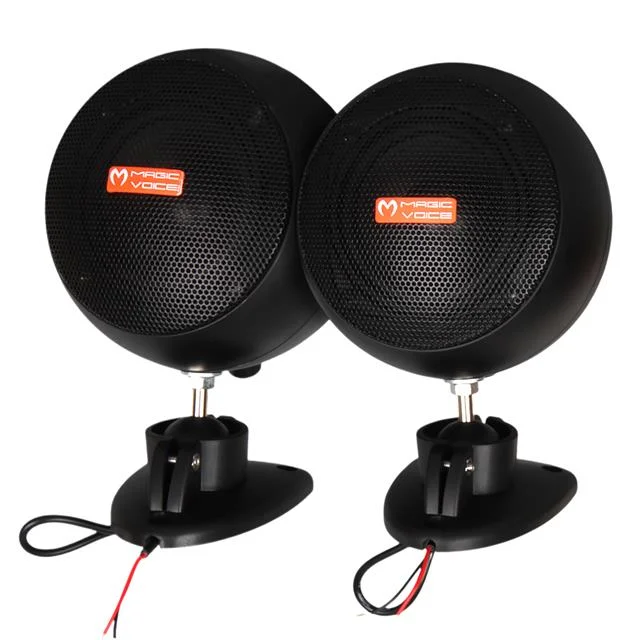 MagicVoice MV-13 7.5 CM 20 Watt Komütatörlü Hat Trafolu Siyah Sütun Sarkık Hoparlör (2’li Takım) görsel 2