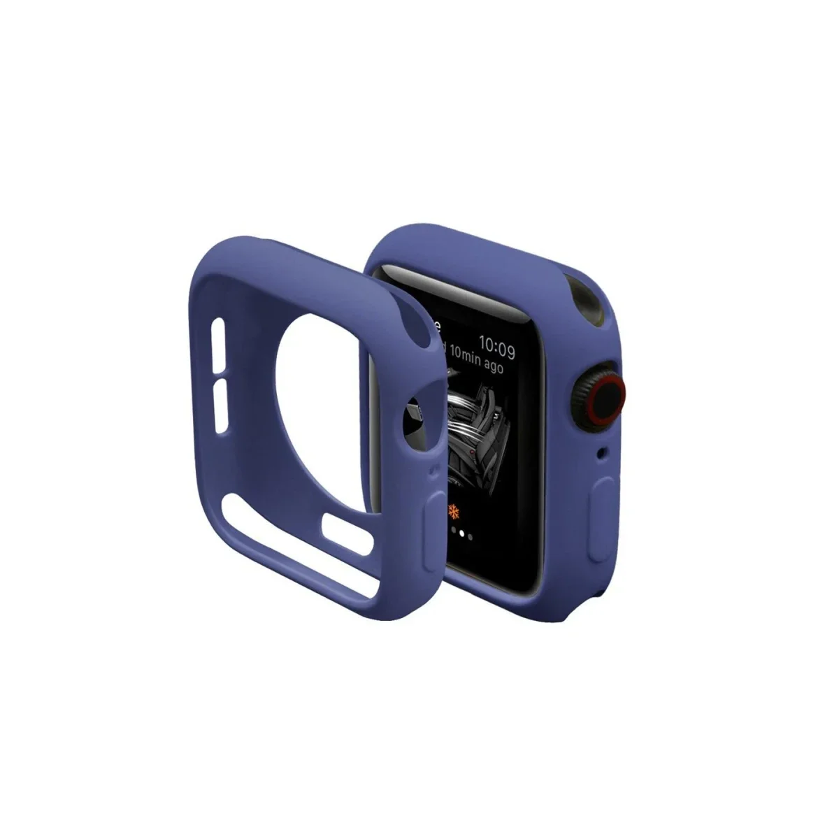 Apple Watch 42mm Silikon Alt Kasa - Mavi