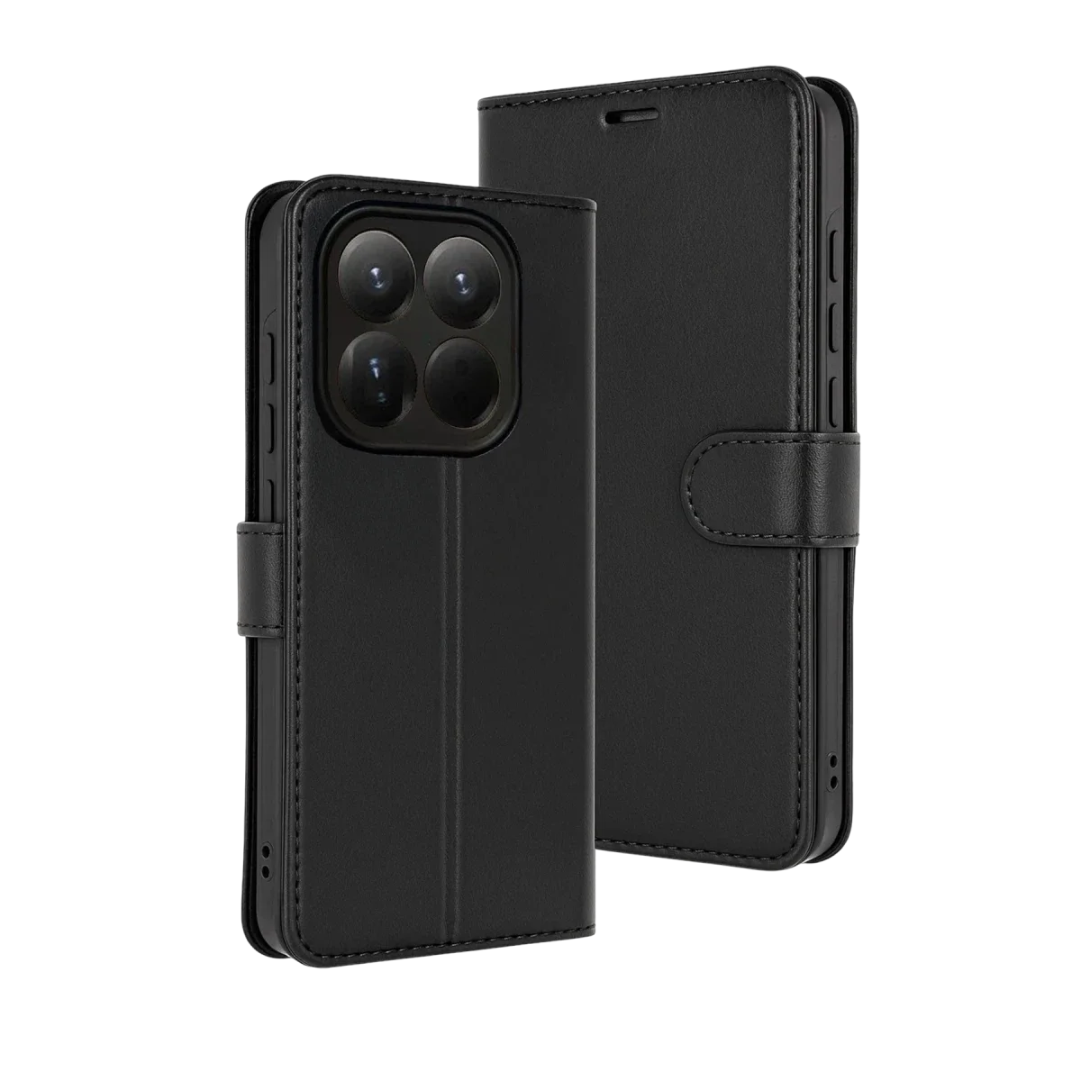 Xiaomi Mi 15T Trend S Plus Kapaklı Kılıf - Siyah