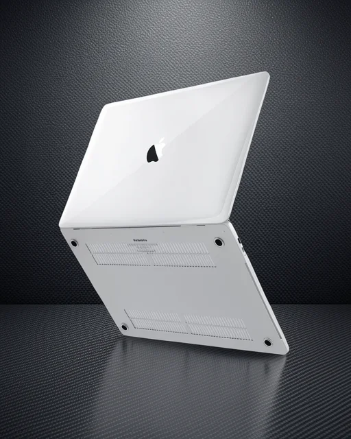 Apple Macbook Pro 13 2020 Macbook Buzlu Kapak - Şeffaf