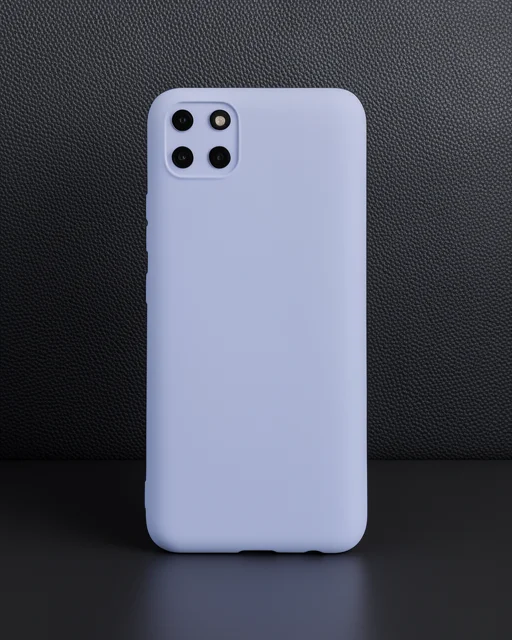 Realme C11 Kılıf Nano İçi Kadife Silikon - Lila