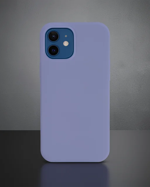 Apple İphone 12 Kılıf Lansman Legant Silikon - Lila
