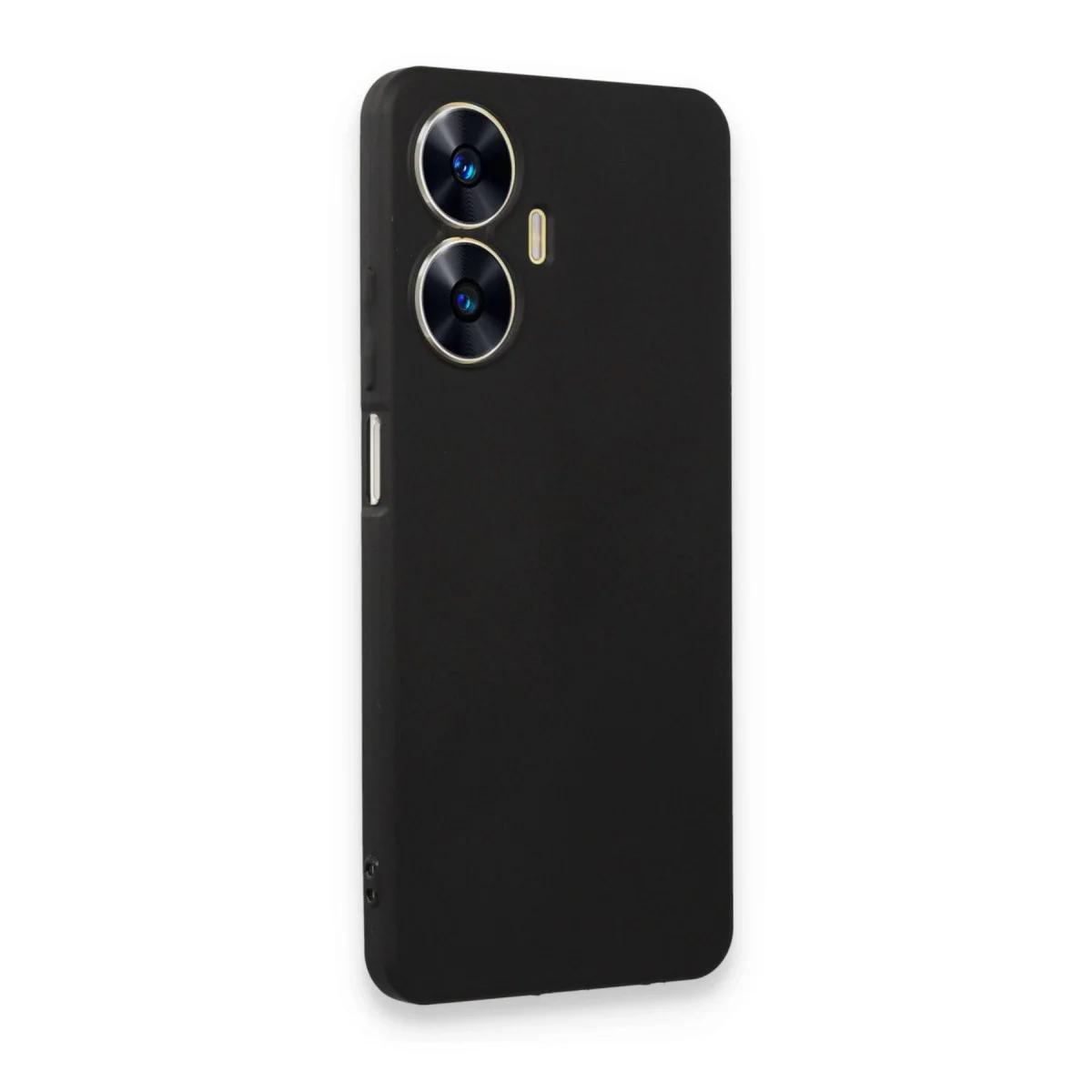 Realme C55 Kılıf First Silikon - Siyah görsel 2
