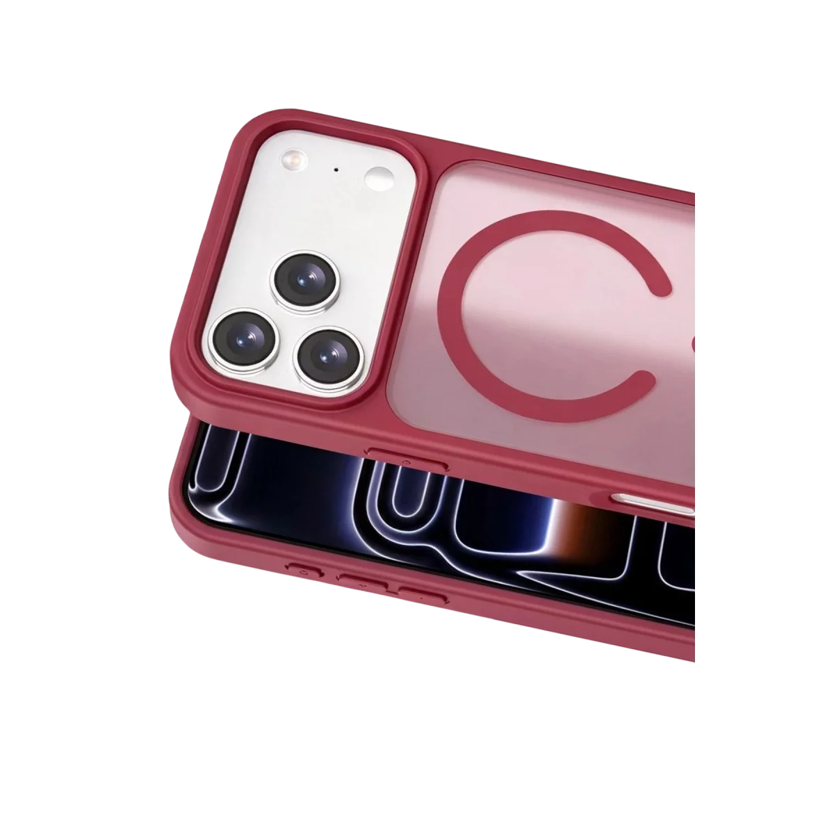 Joko Apple İphone 18 Pro Jota Magsafe Kapak - Bordo görsel 2