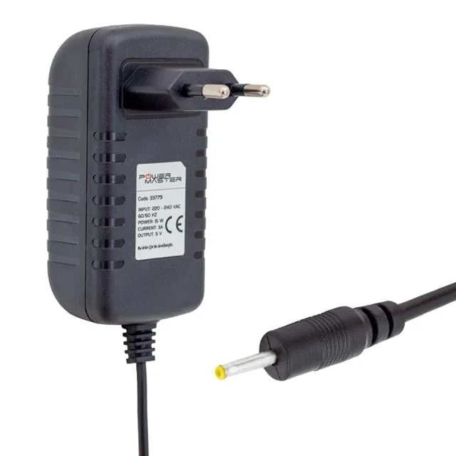 PM-33779 5 Volt - 3 Amper 2.5*0.7 Mm Uçlu Plastik Kasa Priz Tipi Adaptör görsel 3