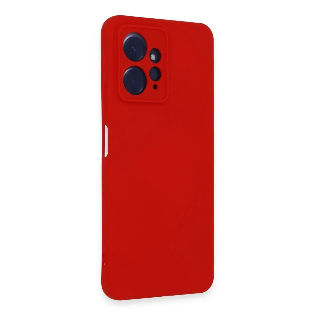 Xiaomi Redmi Note 12 4G Kılıf Nano içi Kadife Silikon - Kırmızı görsel 2