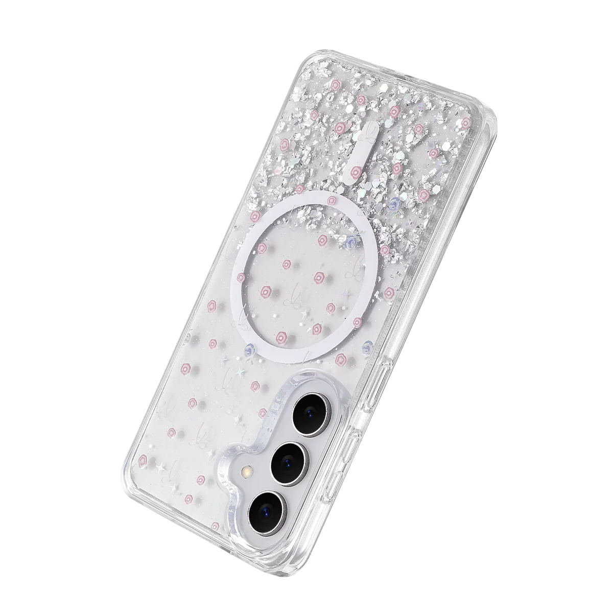 Onegif Samsung Galaxy S26 Misk Simli Magsafe Kapak - Desen 1 görsel 3