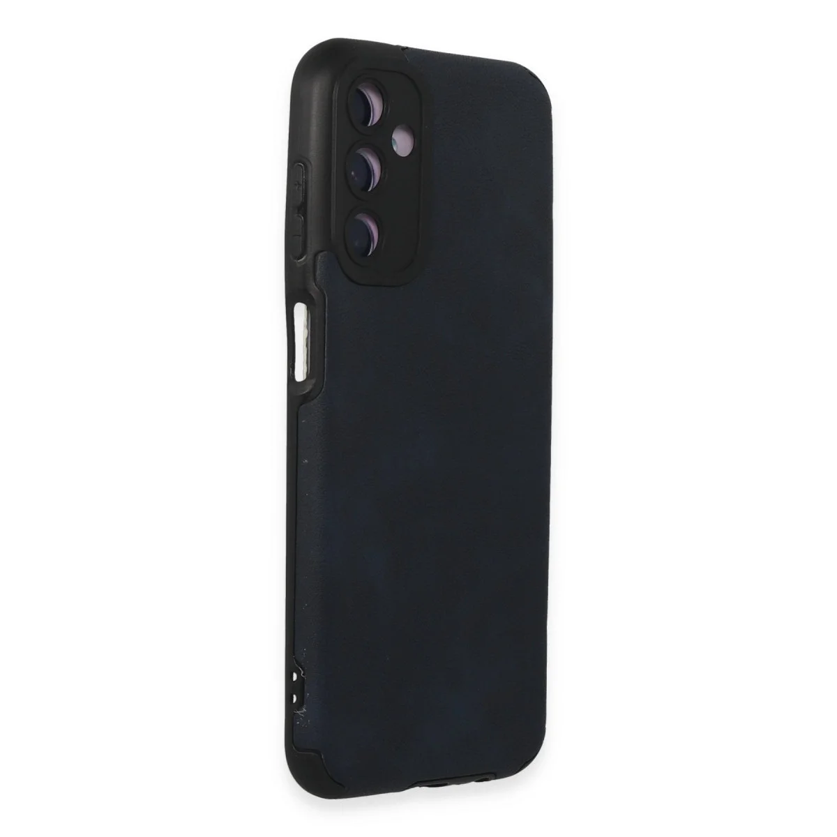 Samsung Galaxy M14 5g Kılıf Loop Deri Silikon - Lacivert görsel 2