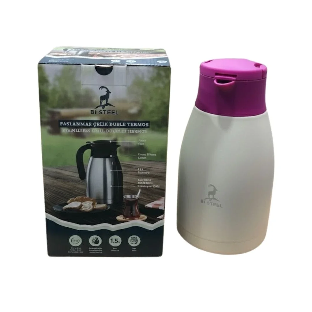 1,5 L Renkli Termos görsel 2