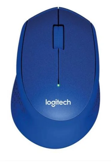 M330 Sessız Kablosuz Usb Optik Mouse Mavi 910-004910
