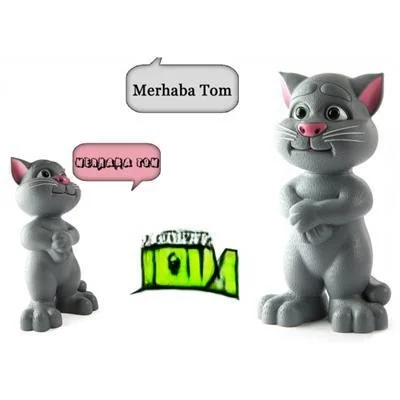 588-7 Robot Kedi Tom görsel 2