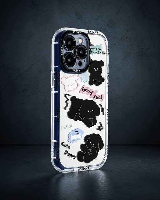 Apple İphone 15 Pro Max Kılıf Reflexion Desenli Kapak - Desen 5