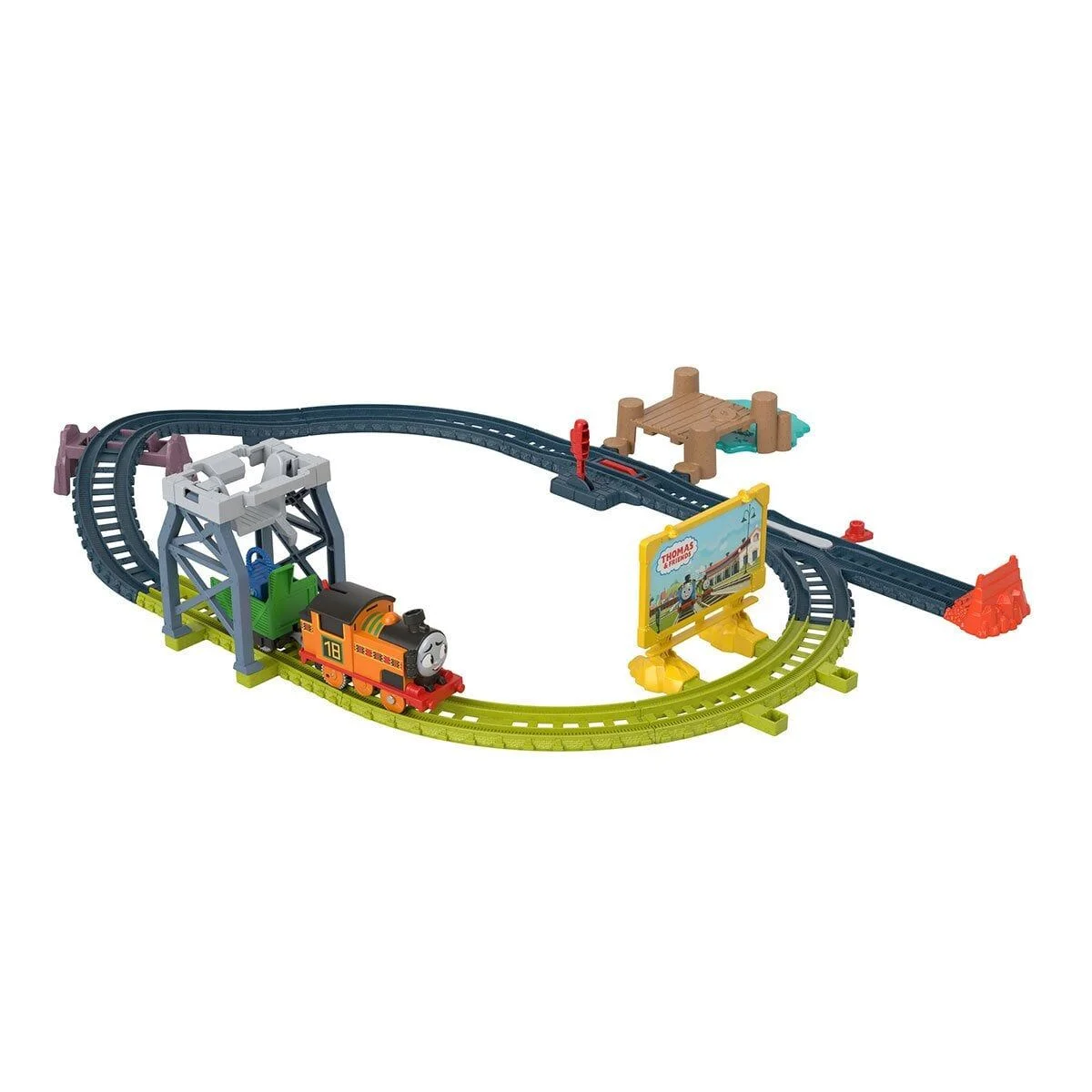 HGY78 Thomas ve Arkadaşları - Motorlu Tren Seti görsel 7