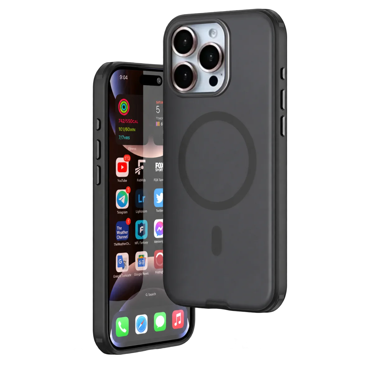 Joko Apple iPhone 16 Pro Max Mim Magsafe Kapak - Siyah
