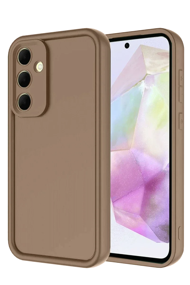 Samsung Galaxy A26 Kılıf Viera Silikon - Kahverengi