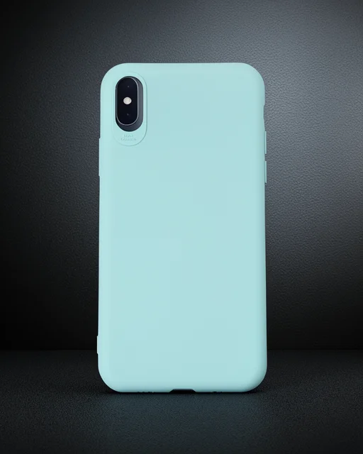 Apple İphone X Kılıf First Silikon - Turkuaz