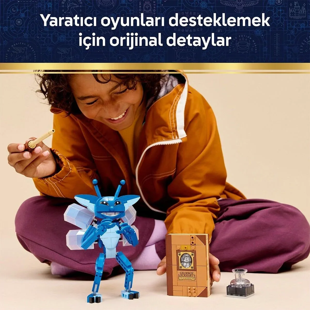76461 Lego Harry Potter - Cornish Pixie Cinperisi 320 parça +8 yaş görsel 4