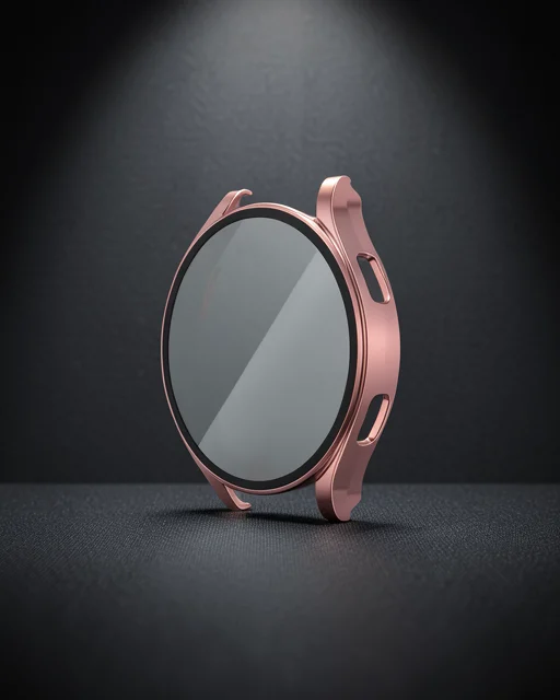 Watch 5 44mm Wall Camlı Kasa Ekran Koruyucu - Rose Gold