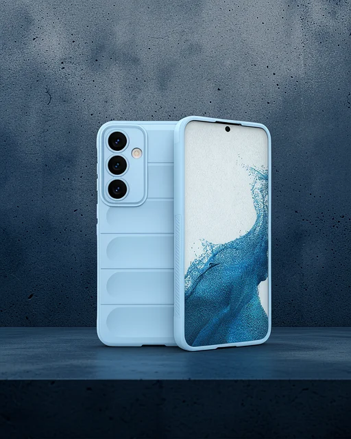 Samsung Galaxy S24 Kılıf Optimum Silikon - Sky Blue