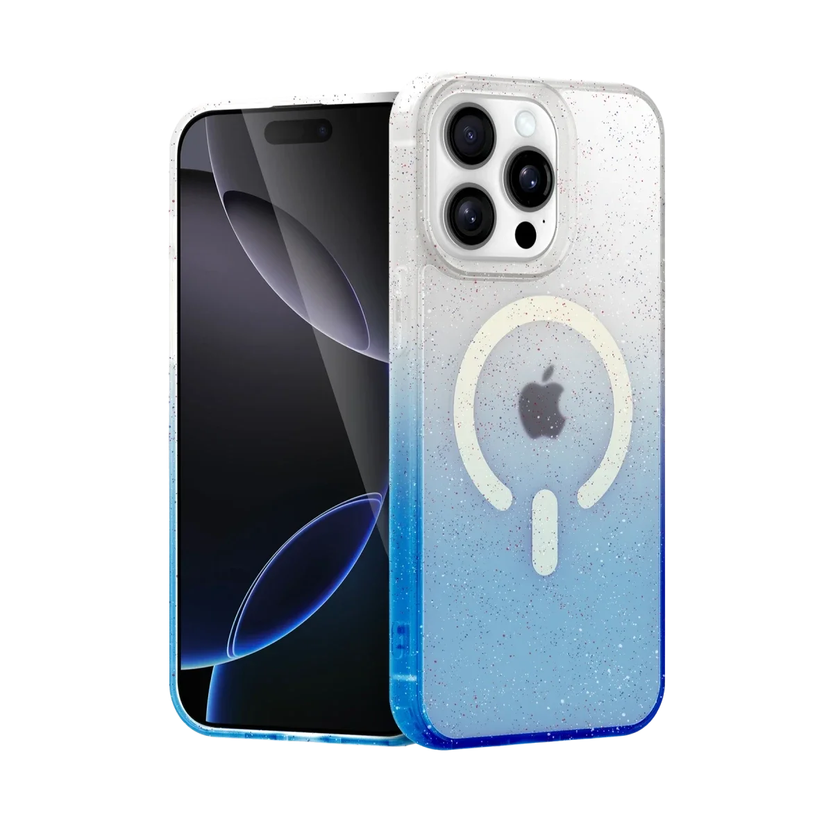 Apple iPhone 14 Pro Pummel Shiny Magsafe Kapak - Mavi