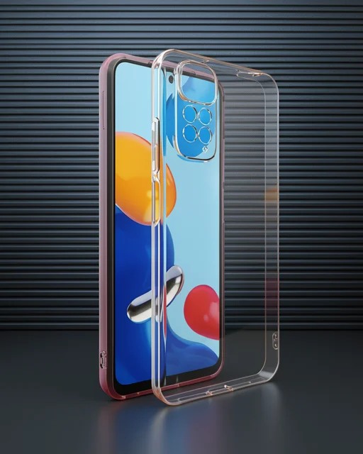 Xiaomi Redmi Note 11 Pro Kılıf Lüx Şeffaf Silikon