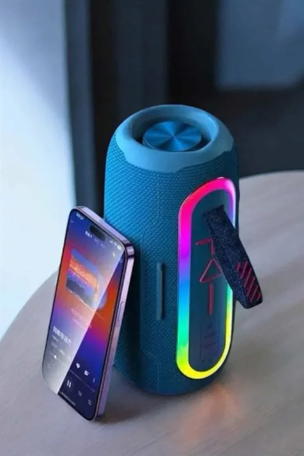 Kablosuz Bluetooth Hoparlör Taşınabilir görsel 3