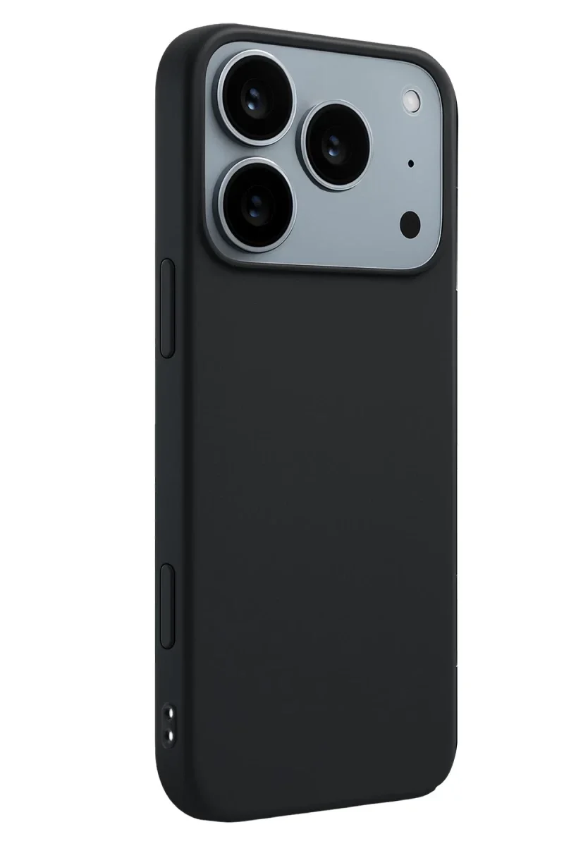 Apple iPhone 17 Pro Max First Silikon - Siyah görsel 2