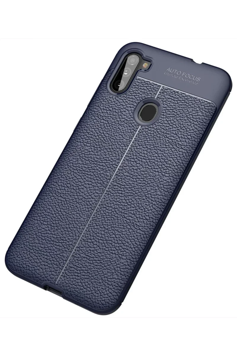 Samsung Galaxy A11 Kılıf Auto Focus Kapak - Lacivert görsel 2