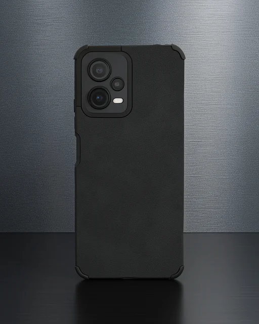 Xiaomi Redmi Note 12 5g Kılıf Loop Deri Silikon - Siyah
